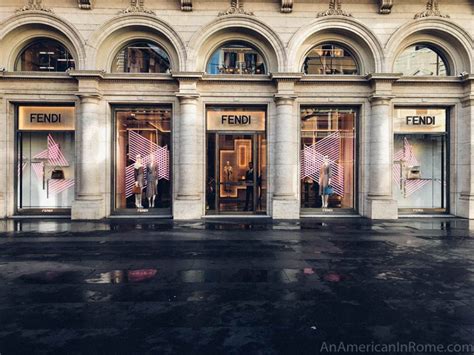 fendi via del corso|fendi store in rome.